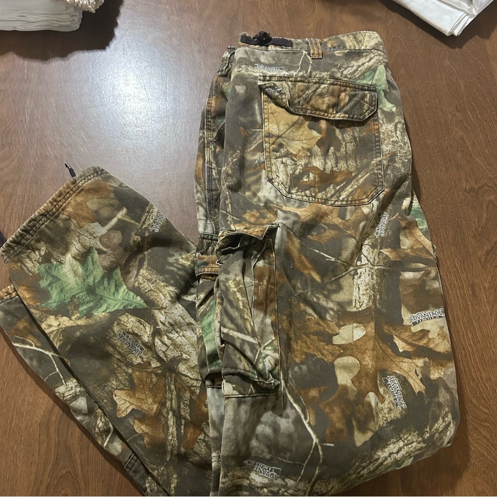 Advantage Timber camo pants XL